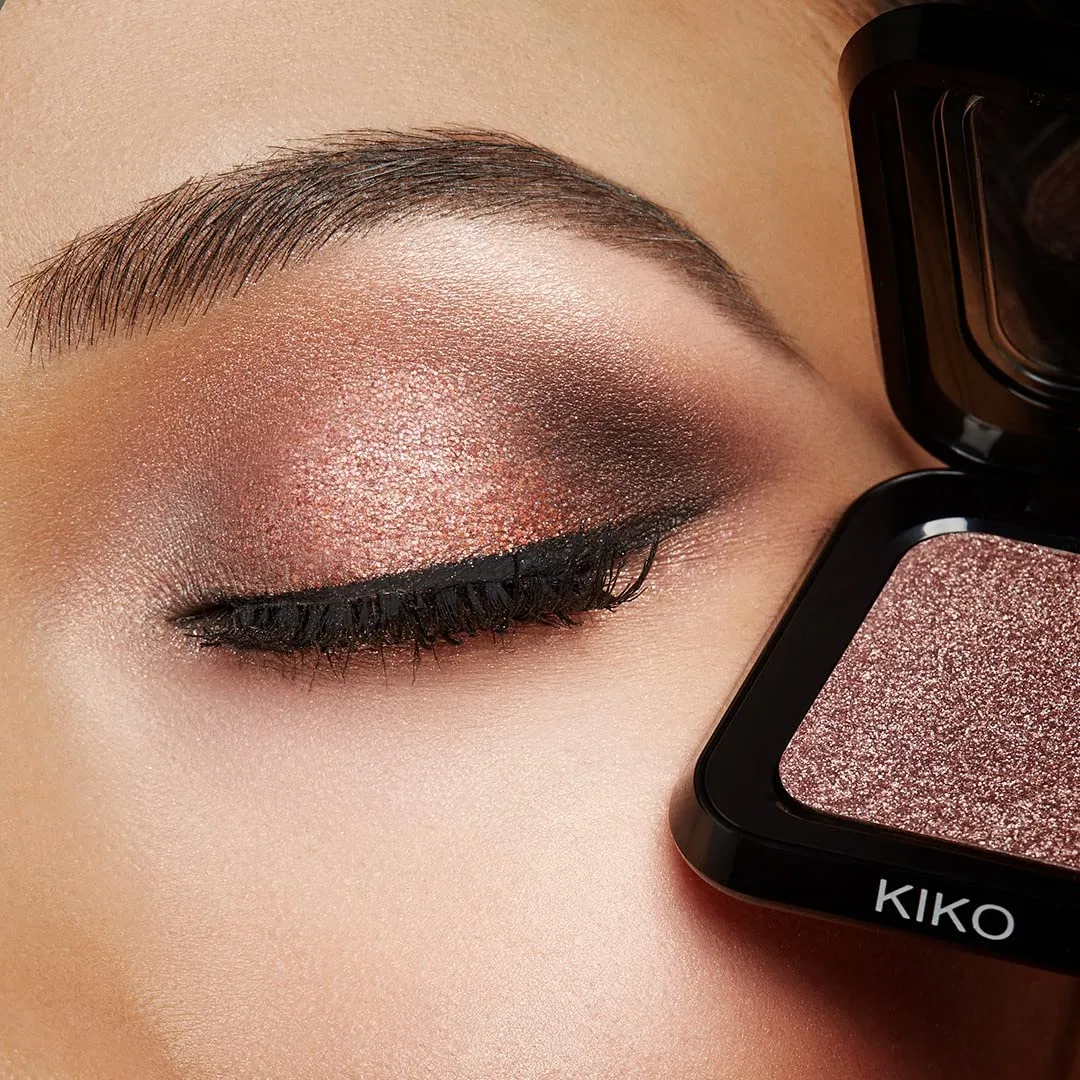 Глиттерные тени для век «Glitter Shower Eyeshadow 08» от KIKO Milano (2 шт.) Kiko Milano, 08 Into The Rose — фото 3