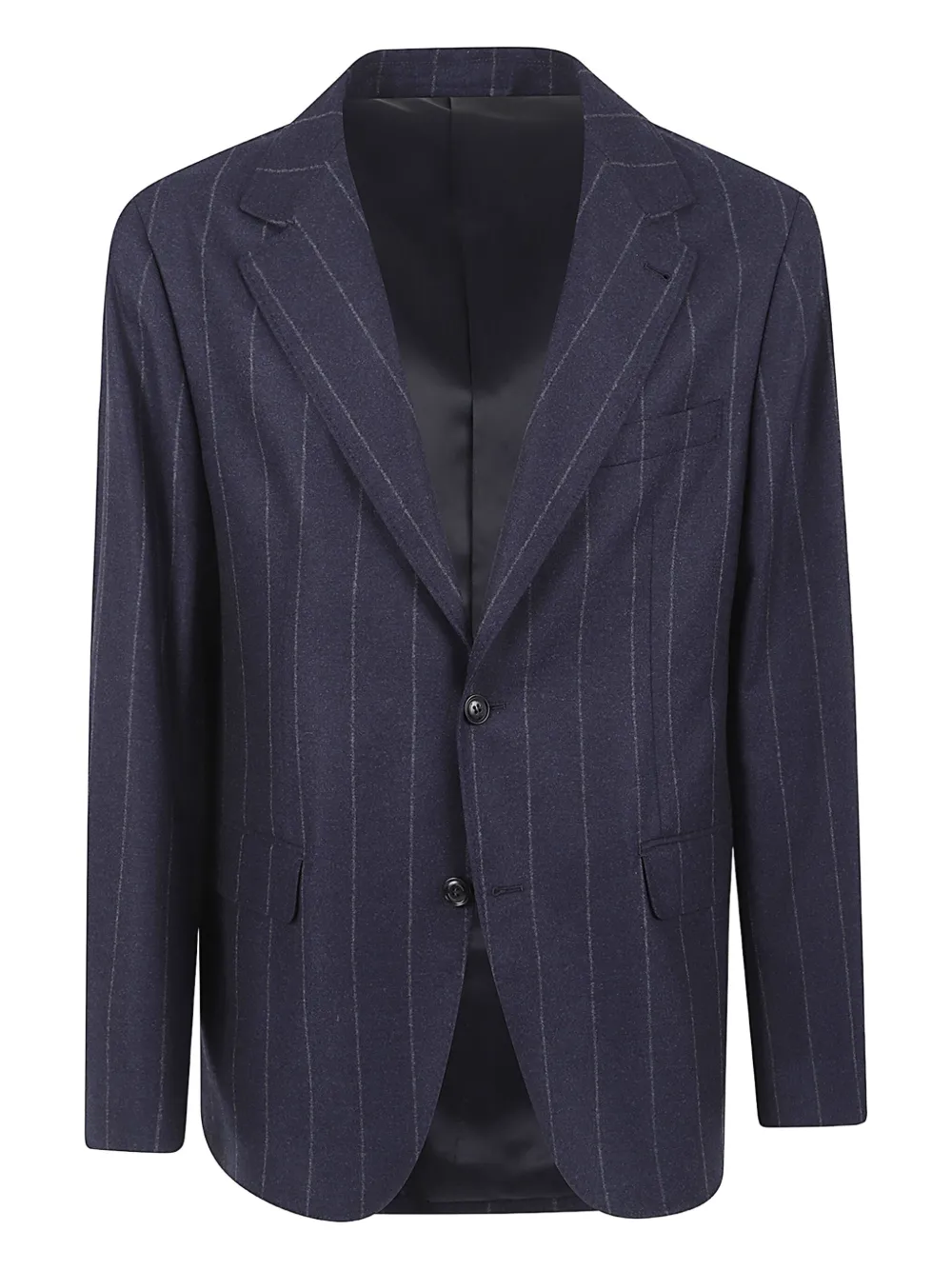 

Блейзер в тонкую полоску Brett Johnson, синий