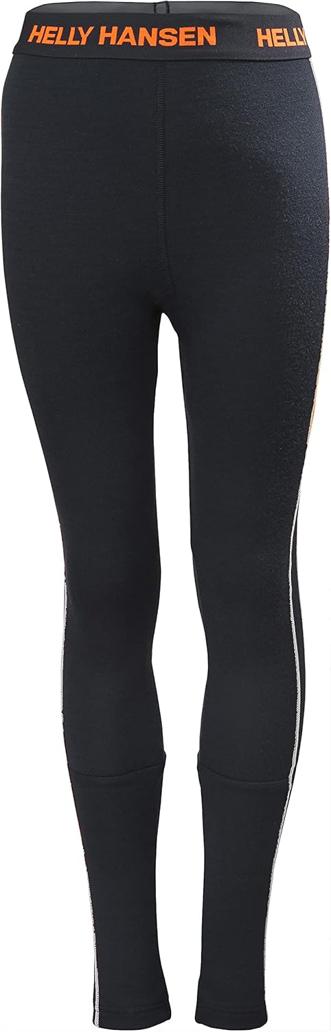 Helly-Hansen Jr Lifa Merino Midweight Set - детское термобелье, базовый слой, влагоотводящая шерсть мериноса, для зимнего катания на лыжах Helly Hansen, 596 Navy — фото 2