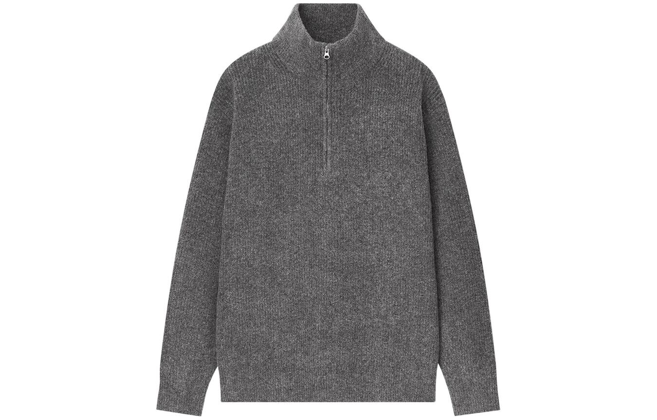 

Свитер мужской серый Uniqlo, серый
