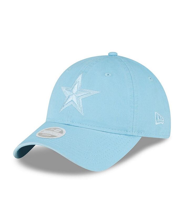 

Яркая регулируемая шапка Big Boys and Girls Light Blue Dallas Cowboys Color Pack Яркая регулируемая шапка 9TWENTY New Era, синий