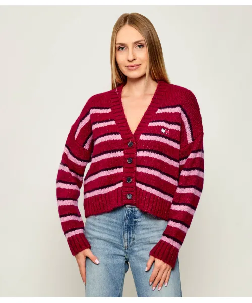 

Кардиган Loose fit Tommy Jeans, красный