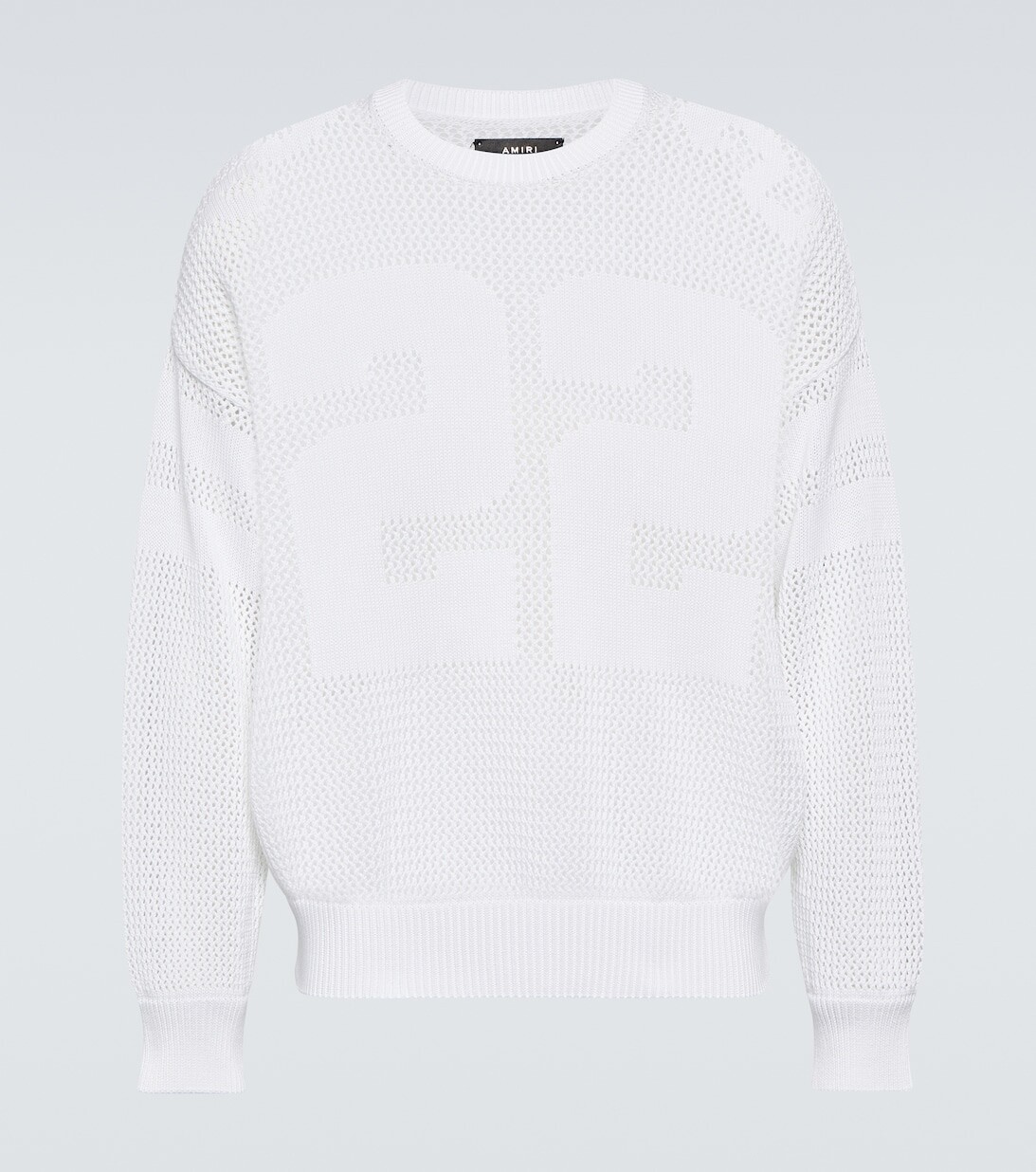 

Хлопковый свитер Amiri, белый