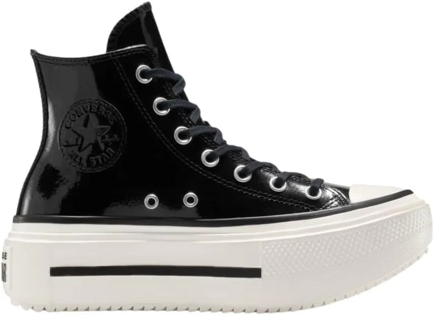 Кроссовки Converse Chuck Taylor All Star Lift Double Stack на платформе, Black