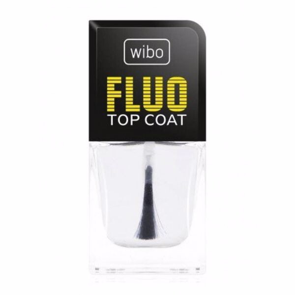 

Лак для ногтей Top Coat Wibo, цвет fluo