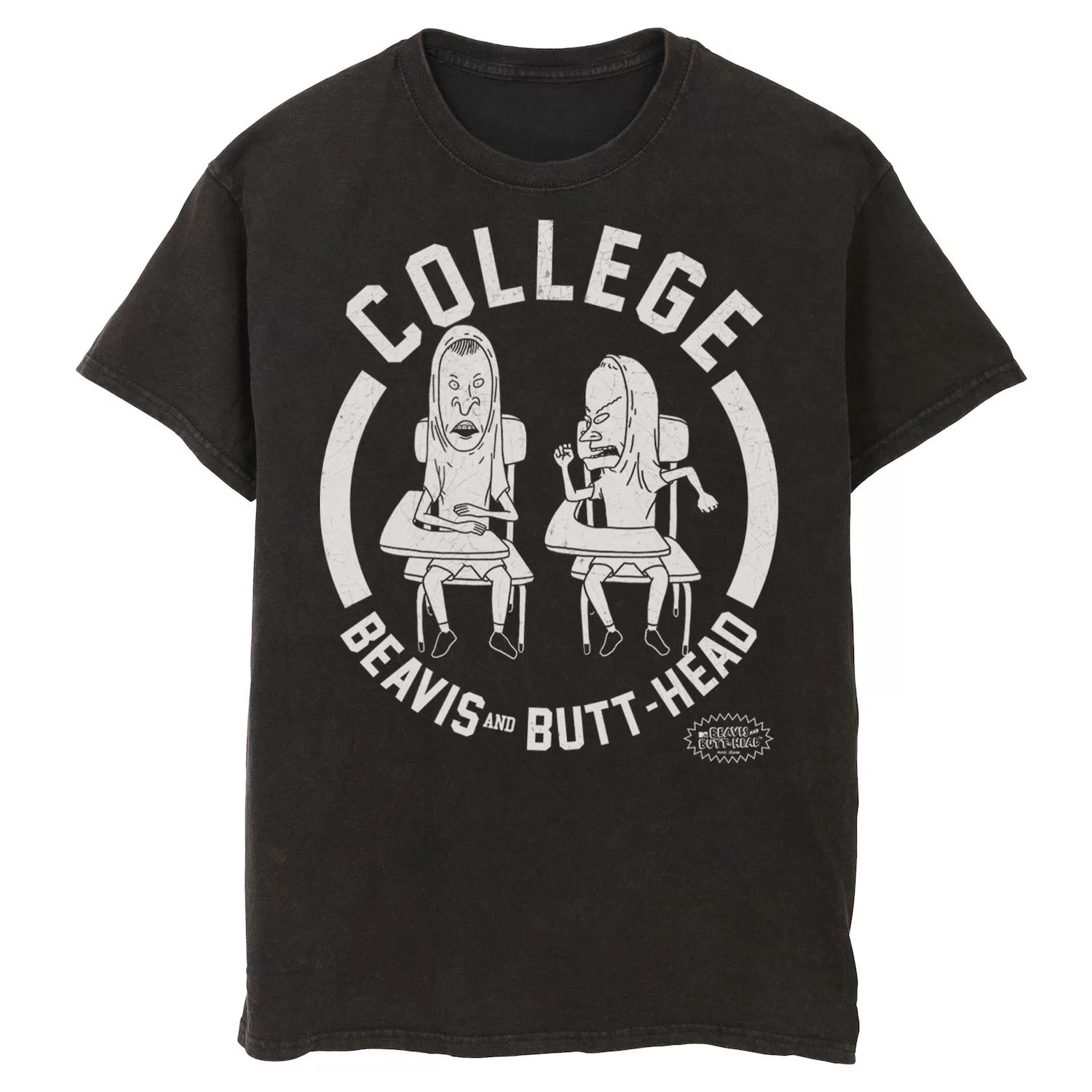 

Мужская футболка Beavis and Butthead College Licensed Character