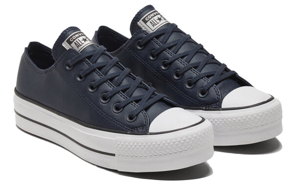 Кроссовки chuck taylor all star platform low 'anodized metals - obsidian' Converse, синий — фото 3