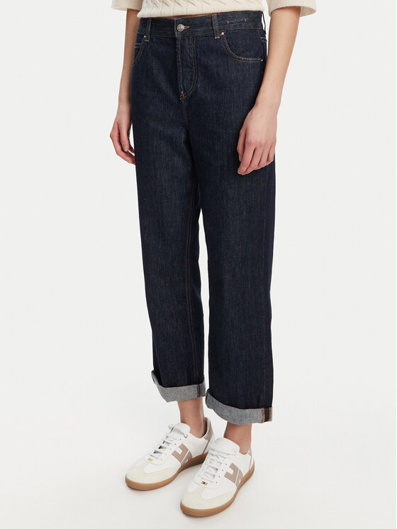 

Джинсы loose fit Tomboy 2523186074 Marella, синий