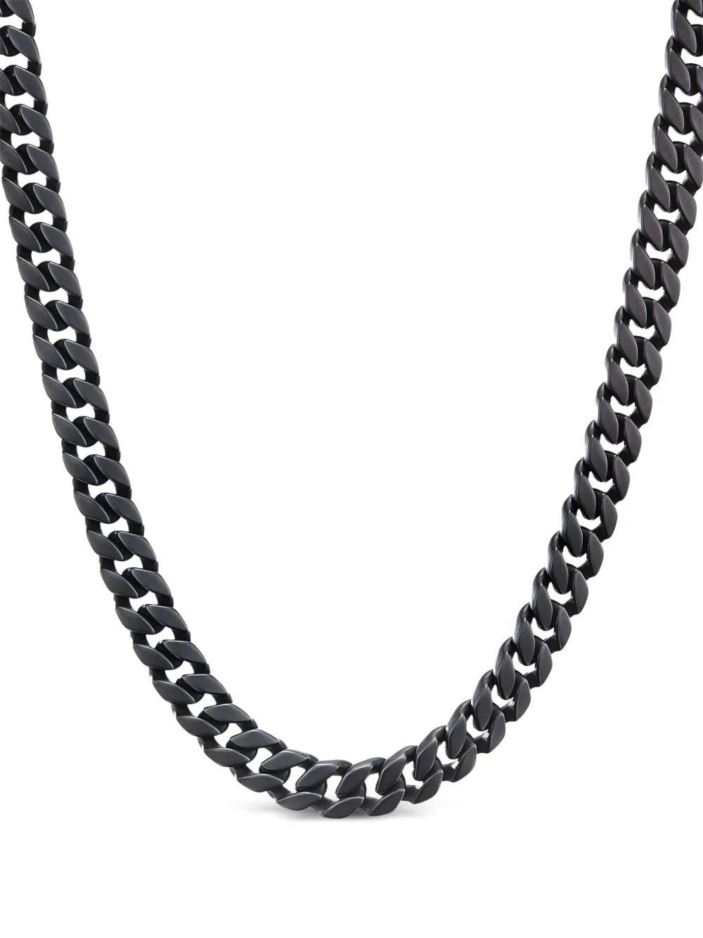 

Цепочка на шею Curb Chain (8 мм) David Yurman, черный