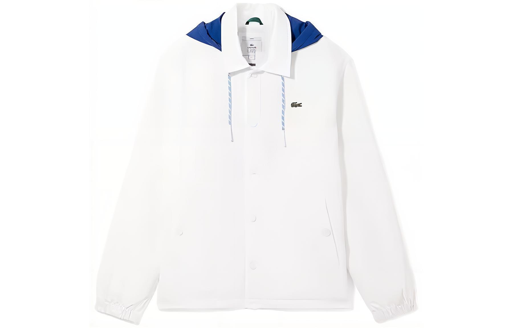 

LACOSTE Куртка унисекс белая, White