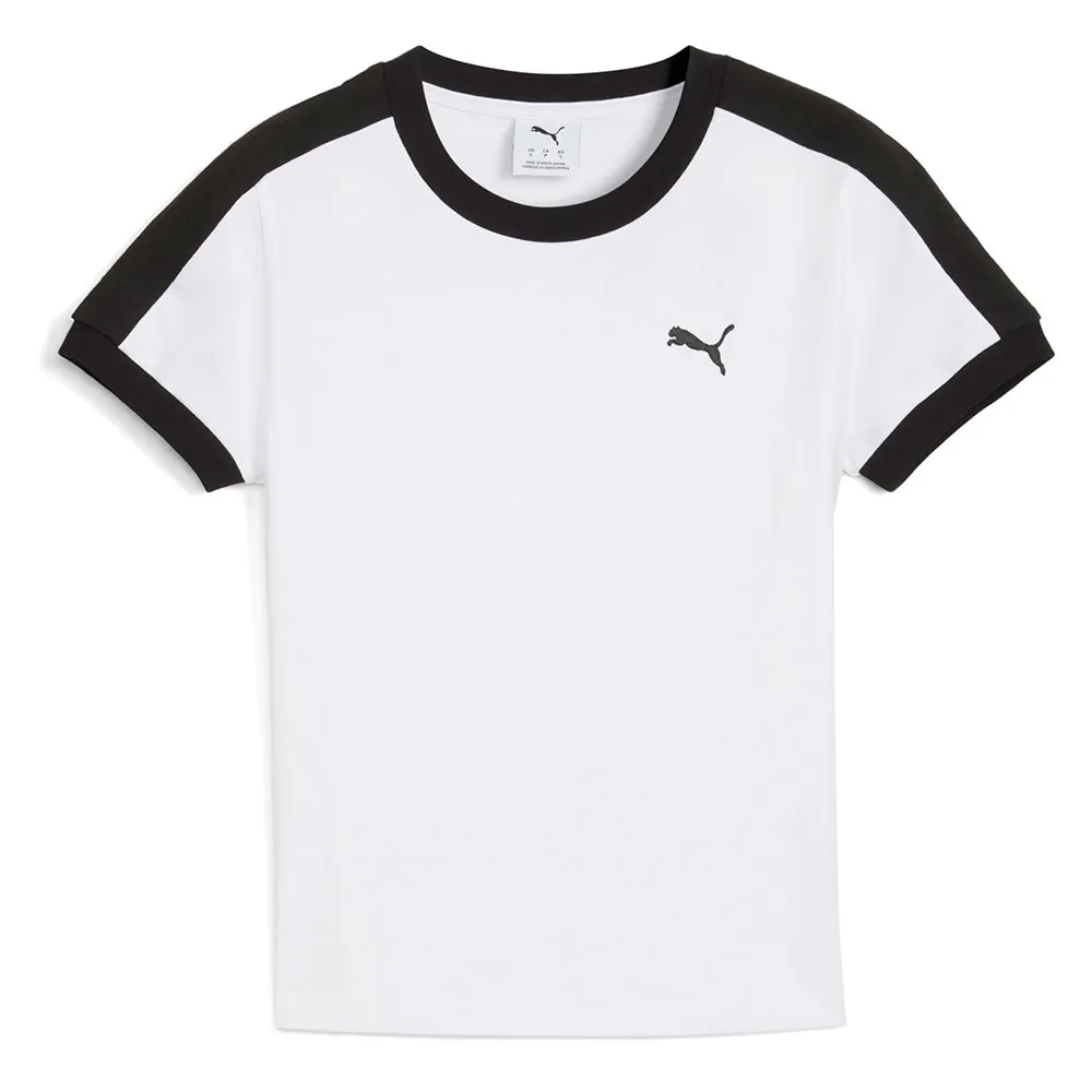 

Футболка с коротким рукавом Puma T7 Slim Fit, белый