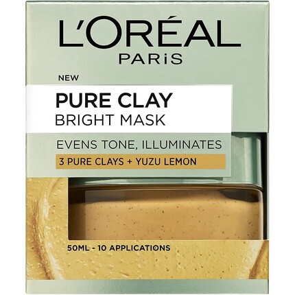 

L'Oréal Paris 3 Pure Clays и яркая маска Yuzu Lemon 50 мл Skin Expert