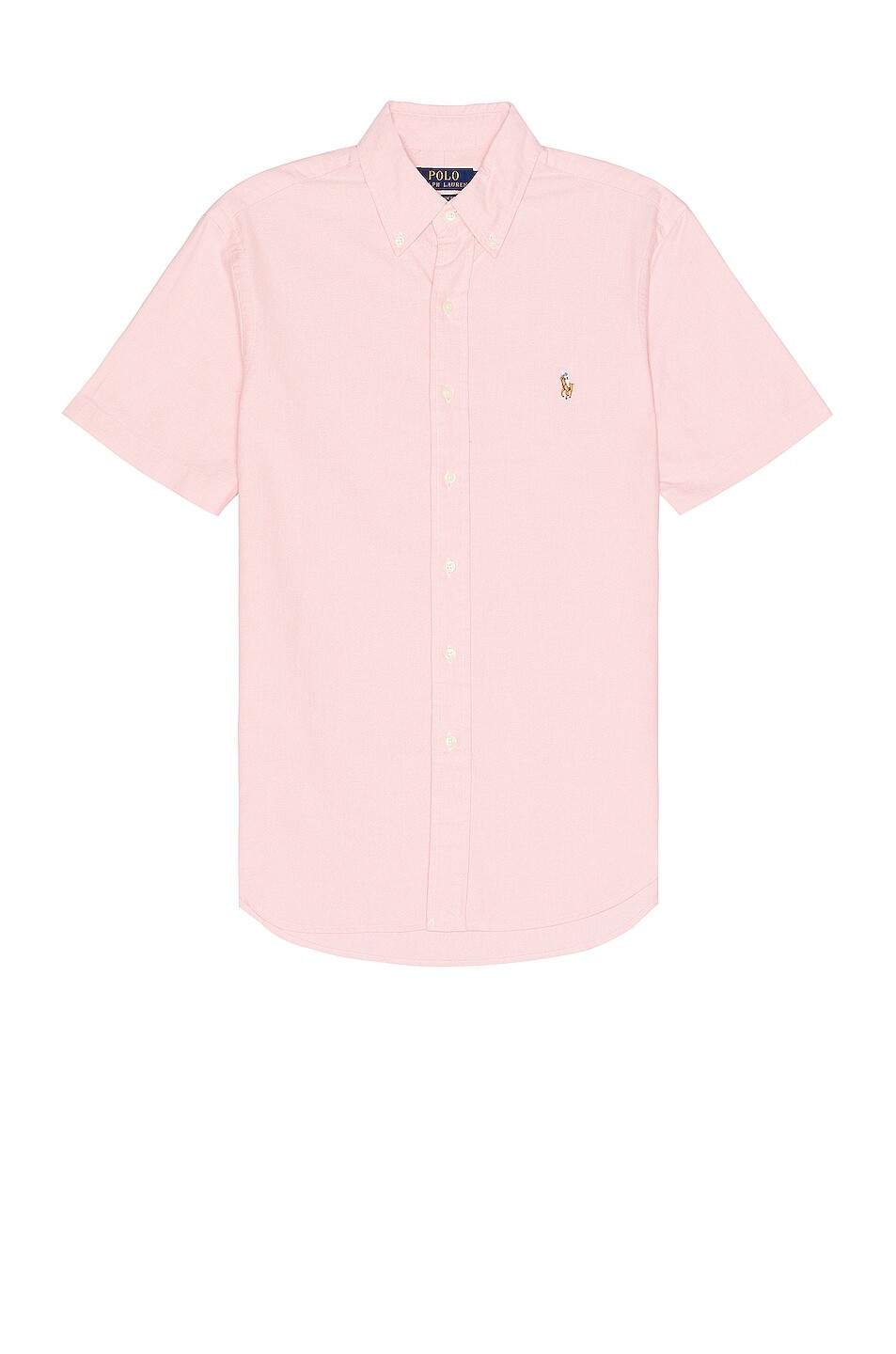 

Рубашка Polo Ralph Lauren Oxford Short Sleeve, розовый