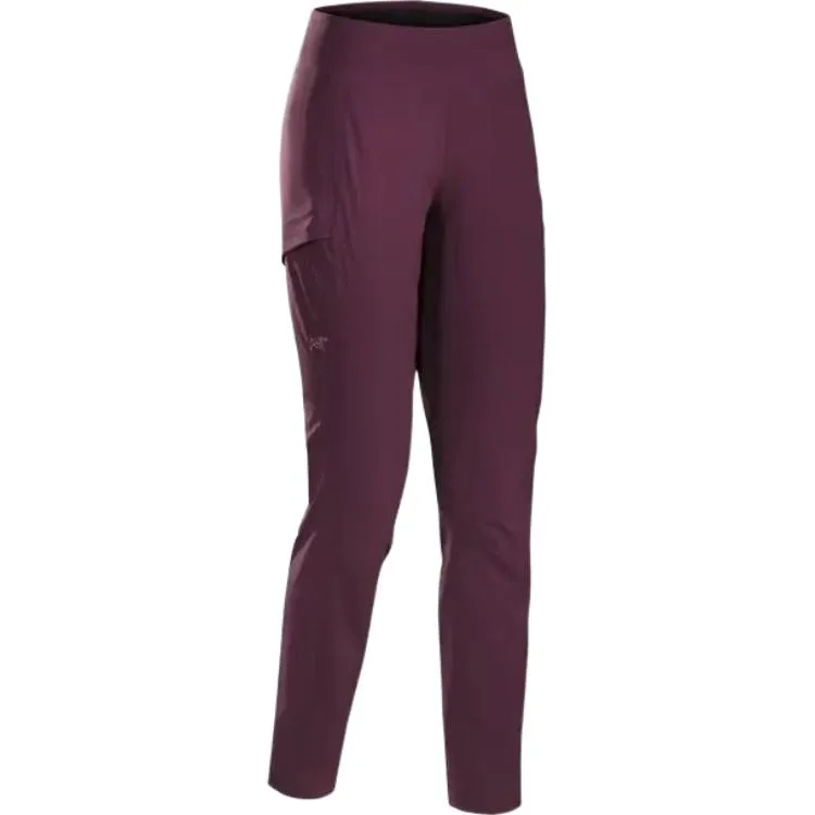 Женские повседневные брюки умеренного прямого кроя Arcteryx, Purple Reign