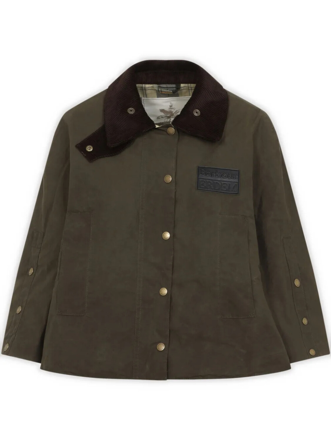 

Двусторонняя куртка ERDEM x Barbour, зеленый