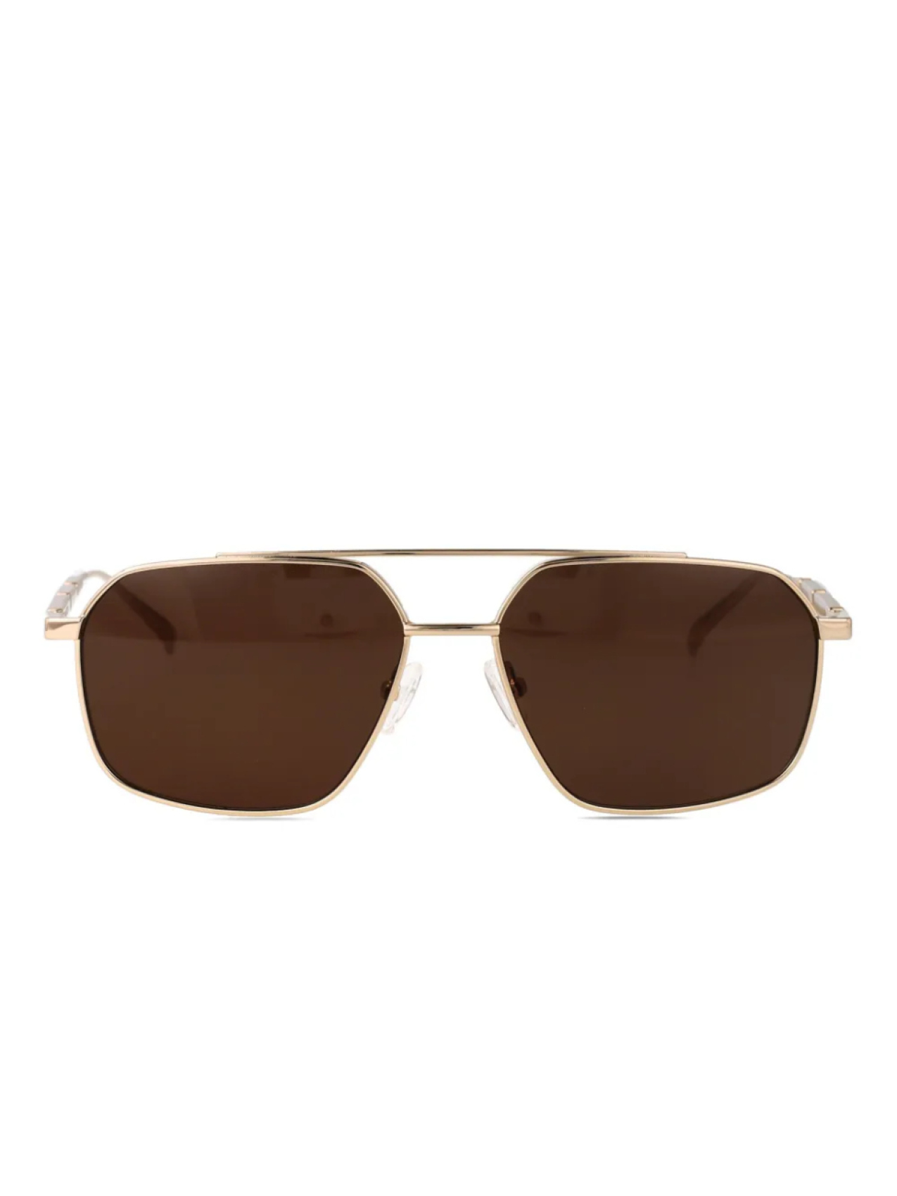 

Солнцезащитные очки Alexander McQueen Eyewear в квадратной оправе, золотой