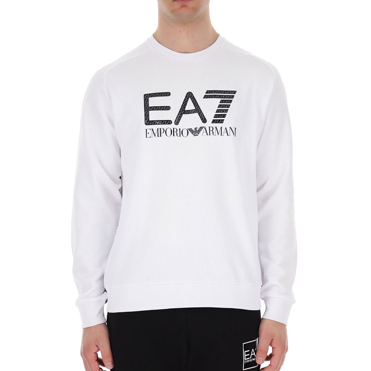 Свитшот EA7 Men's White EMPORIO ARMANI — фото 3
