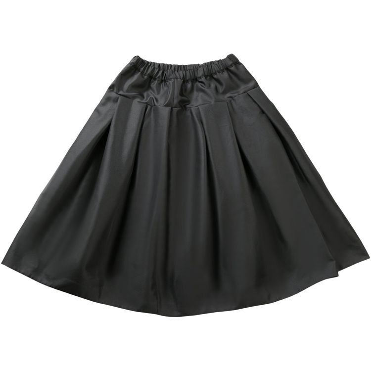 

Юбка Comme des Garçons Heavy Satin Curve Seam Skirt 'Black', черный