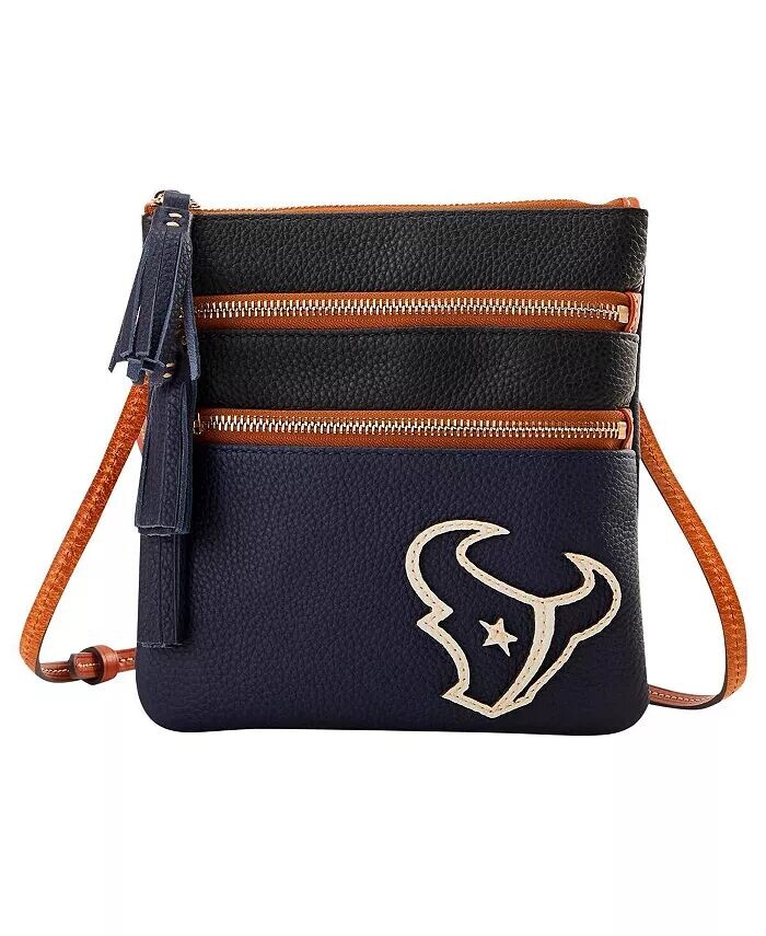 

Сумка-кошелек через плечо Houston Texans Infield Triple Zip Dooney & Bourke