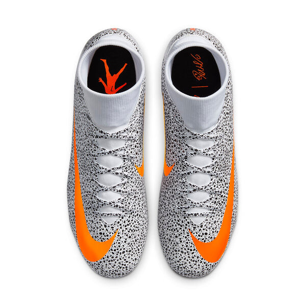 Кроссовки cr7 x mercurial superfly 7 academy mg Nike, белый — фото 2