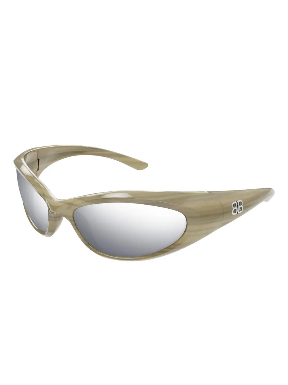 Солнцезащитные очки Extreme Sporty Balenciaga Eyewear, нейтральный — фото 2