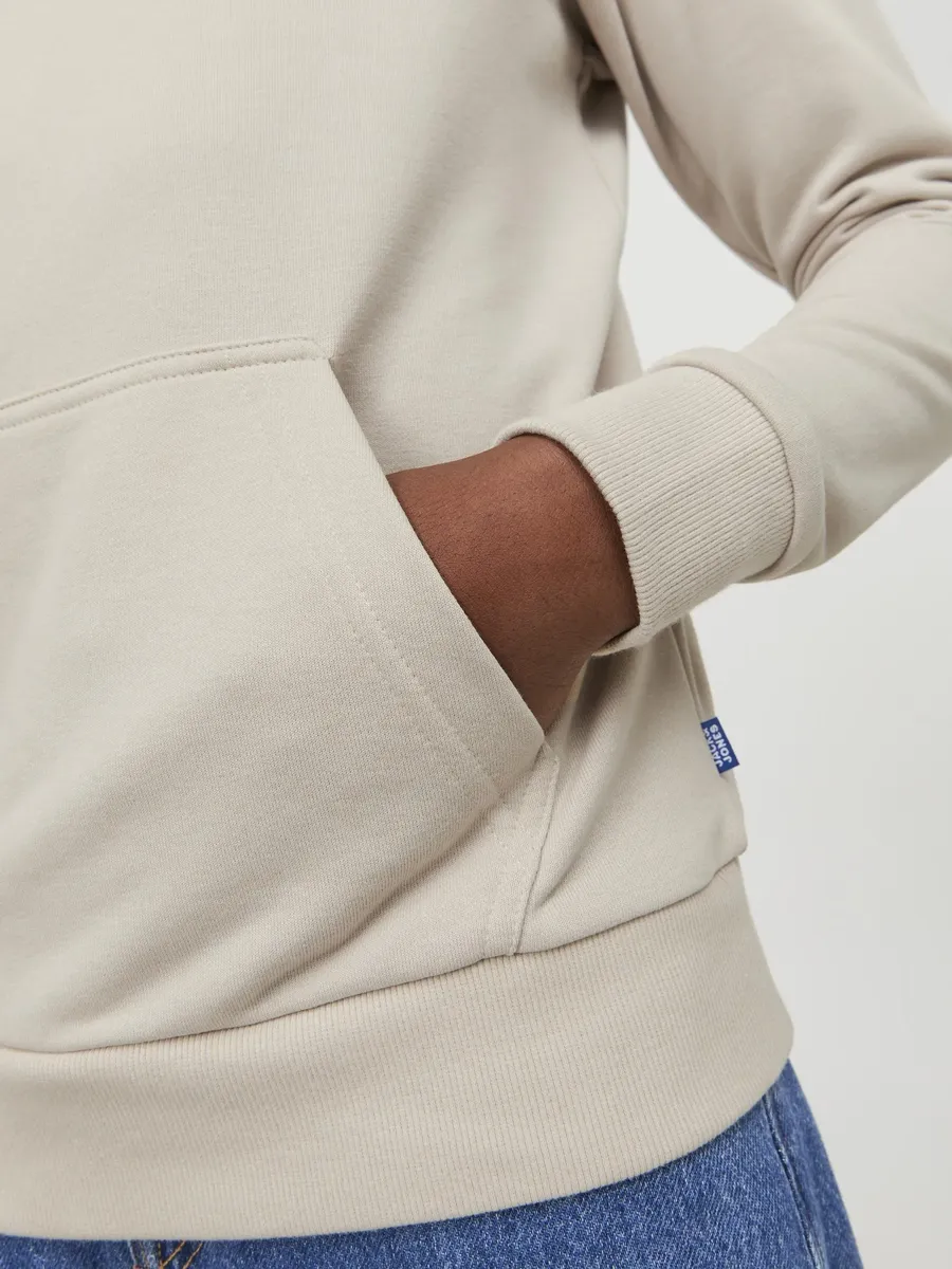 Детская толстовка Jack & Jones "JJEBRADLEY SWEAT HOOD NOOS JNR" Jack & Jones Junior, цвет Moonbeam — фото 4