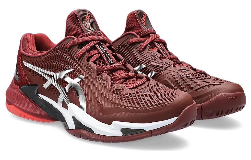 Теннисные кроссовки Asics Court FF 3 Novak унисекс, Красный/Черный — фото 2