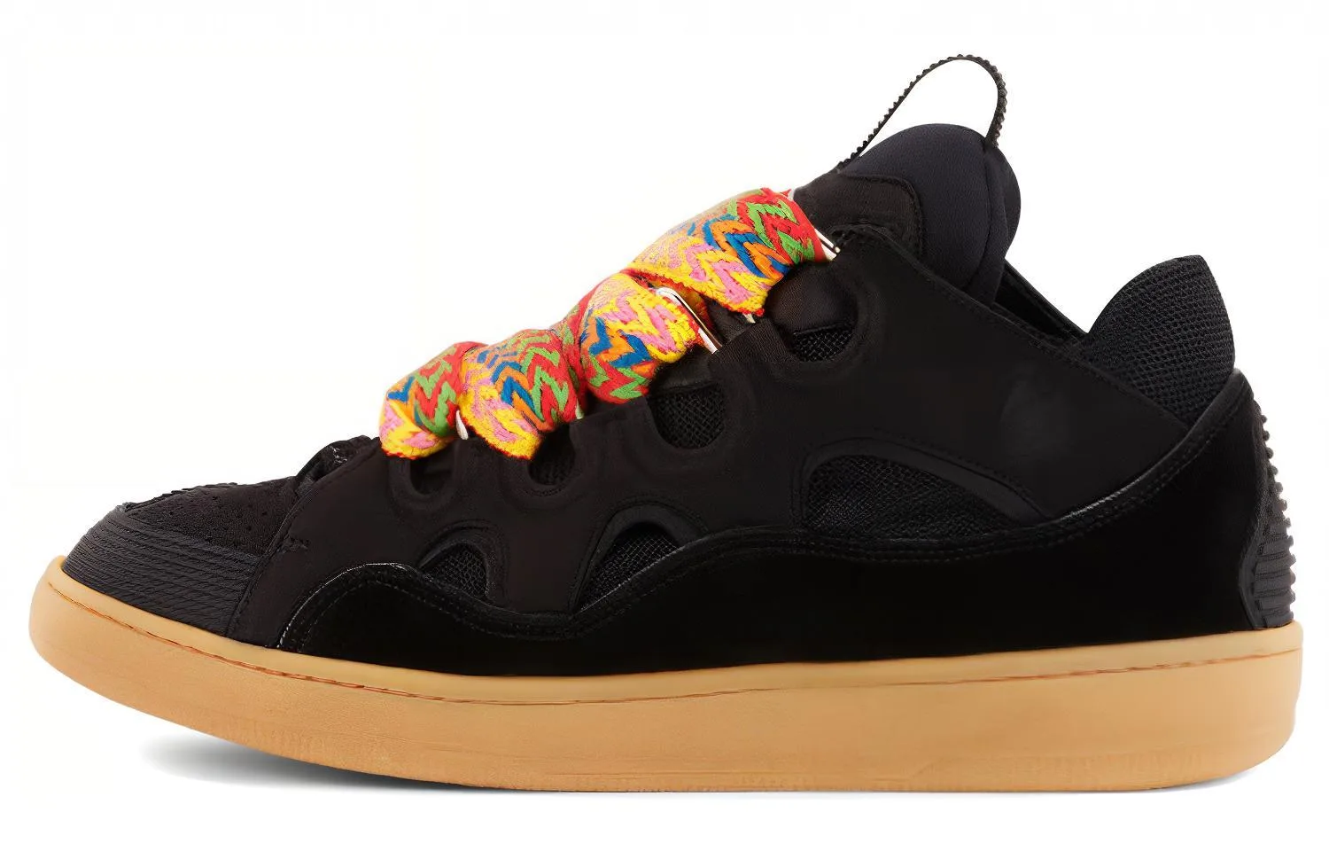 Lanvin Кроссовки Curb черные