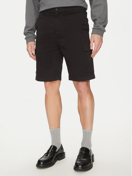 

Шорты из ткани обычного кроя Modern Twill K10K114067 Calvin Klein, черный