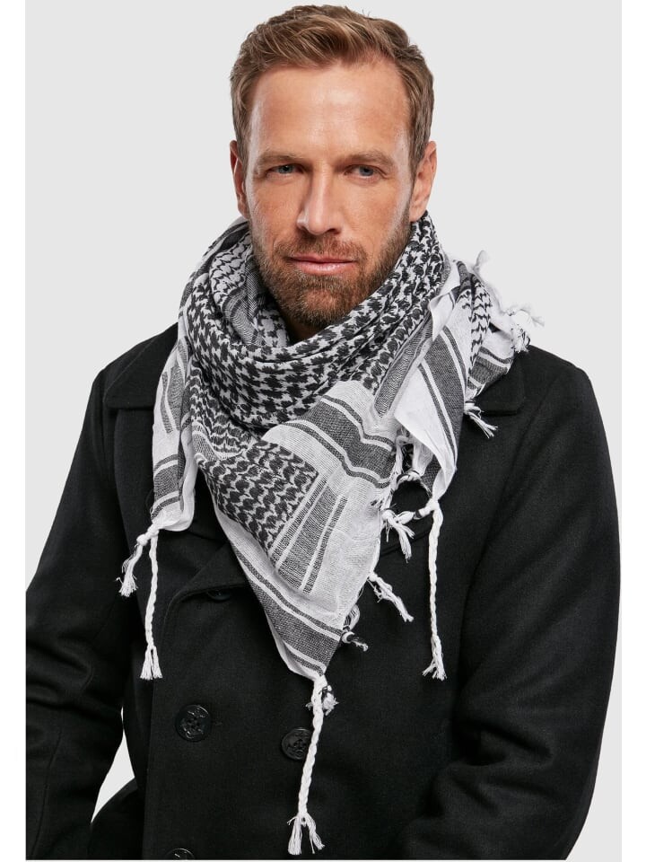 

Шарф Brandit, цвет white/black
