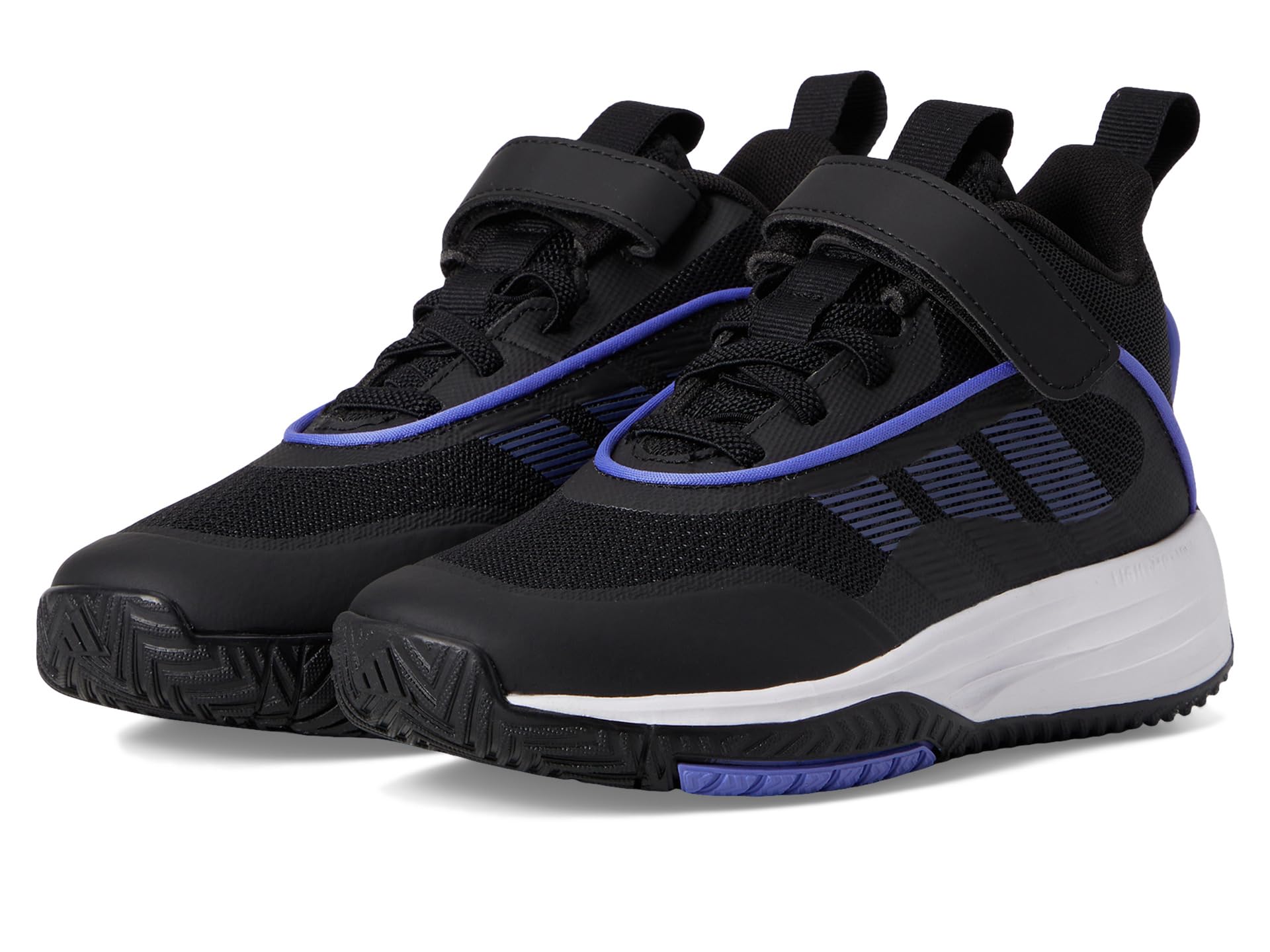 

Кроссовки Adidas Kids Own The Game 3.0 Basketball Shoes, Black/Semi Cobalt Blue/White
