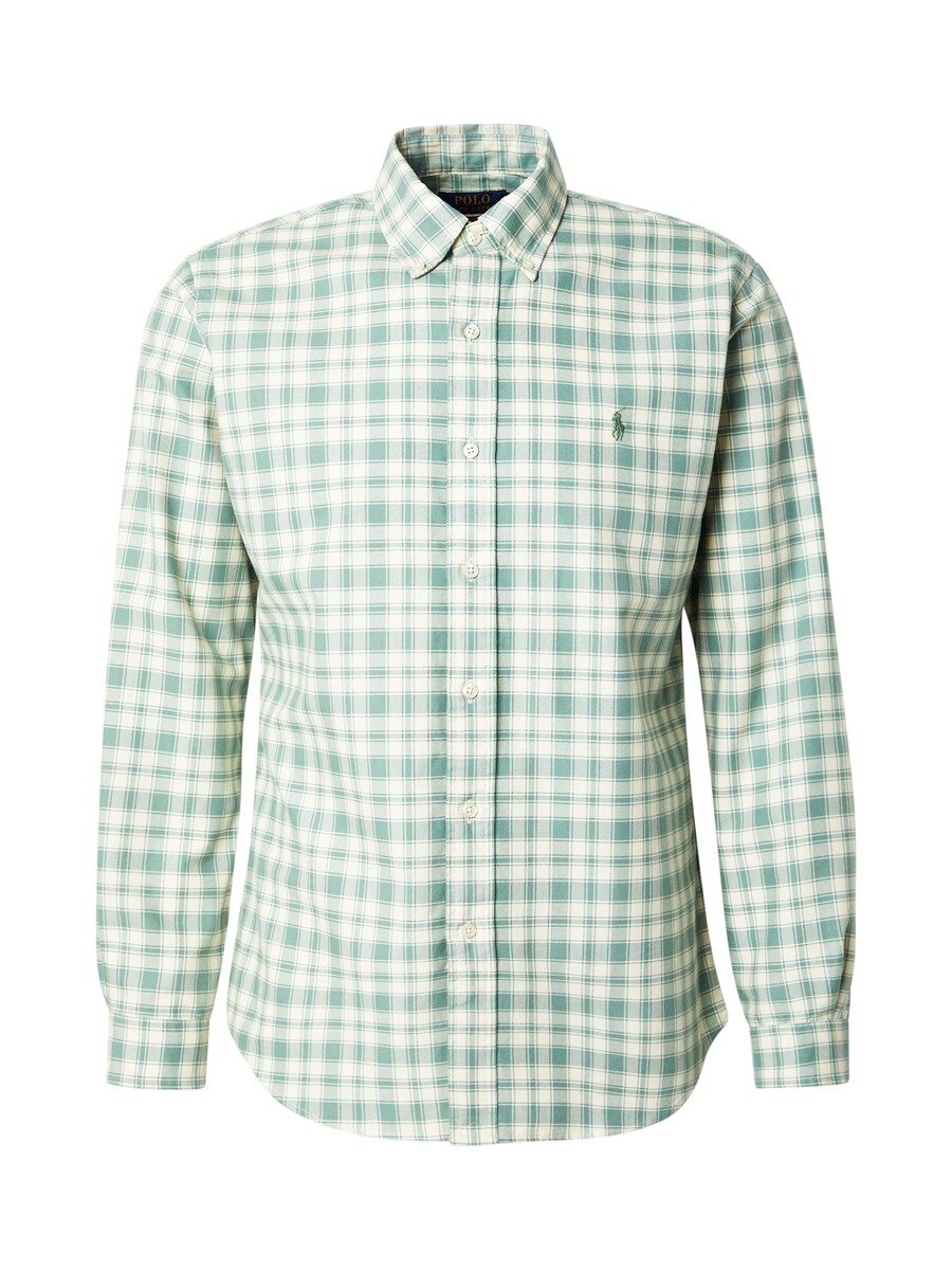 

Рубашка обычного кроя на пуговицах Polo Ralph Lauren, цвет Green/Pastel green