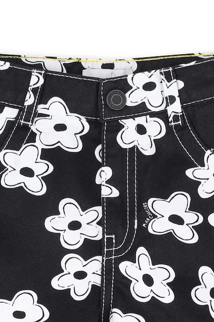 Шорты джинсовые детские Marc Jacobs, черный — фото 3