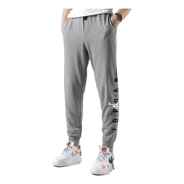 

Штаны баскетбольные штаны с большим логотипом Air Jordan, серый