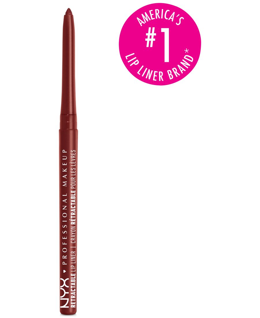 Выдвижной карандаш для губ NYX Professional Makeup, темно-красный — фото 2