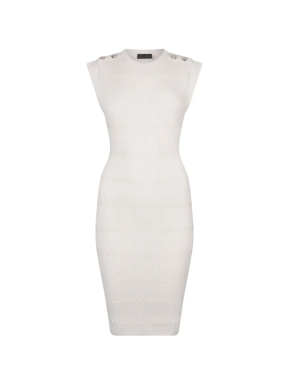 

Вязаное мини-платье с пуговицами Liu Jo, бежевый