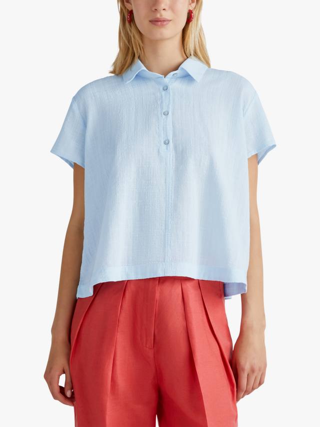 

Футболка A-Line из марли Benetton, Mid Blue