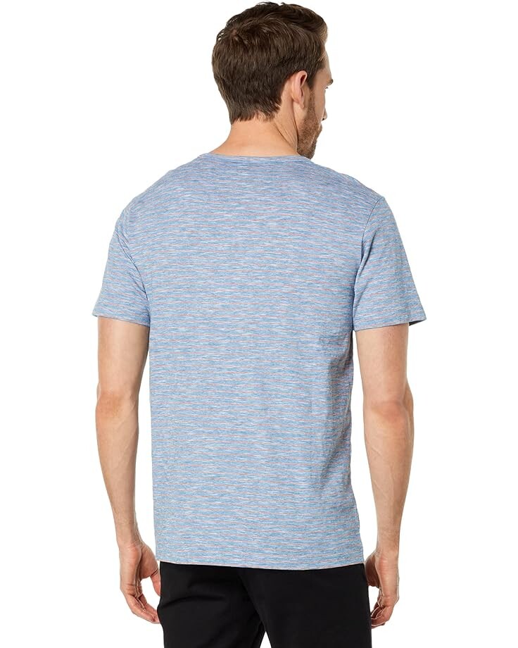 

Футболка U.S. POLO ASSN. Yarn-Dye EOE Stripe Short Sleeve Jersey Tee, цвет Blue Sapphire