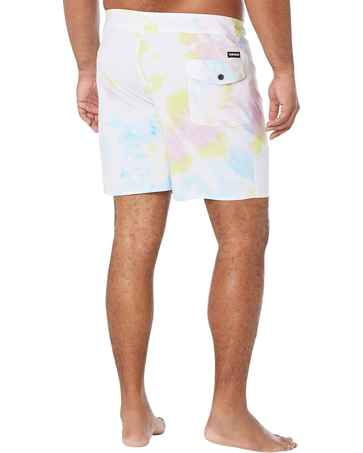 

Шорты для плавания Quiksilver Surfsilk Piped 18" Boardshorts, белый