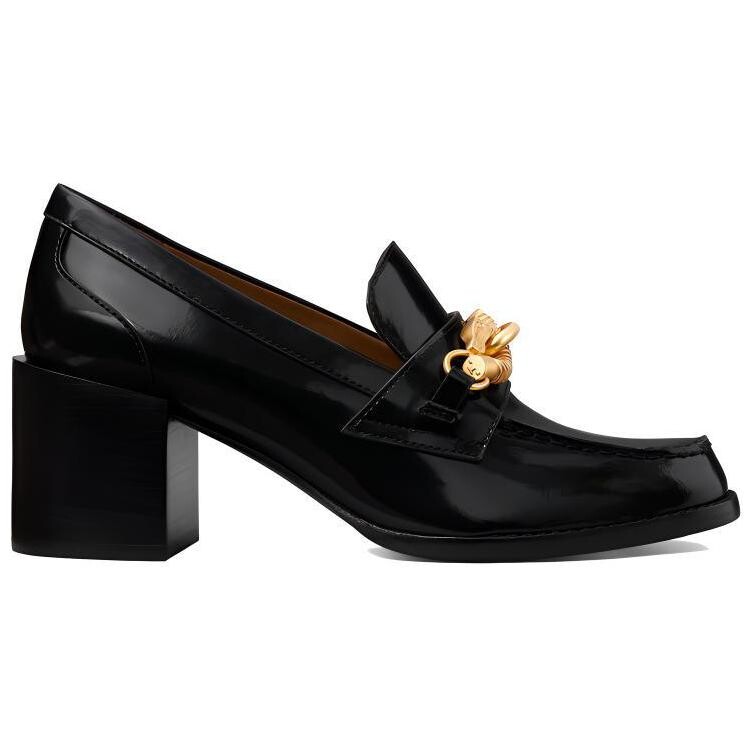 Туфли на высоком каблуке женские черные Tory Burch — фото 2