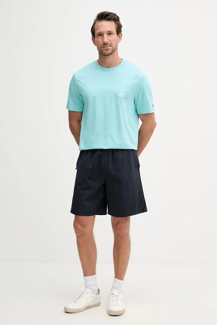 Футболка базовая SUMMER Tommy Hilfiger, бирюзовый — фото 2