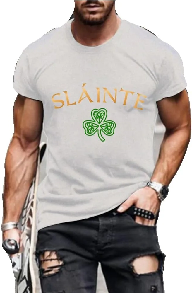 Футболка мужская Slainte St. Patrick's Day с принтом