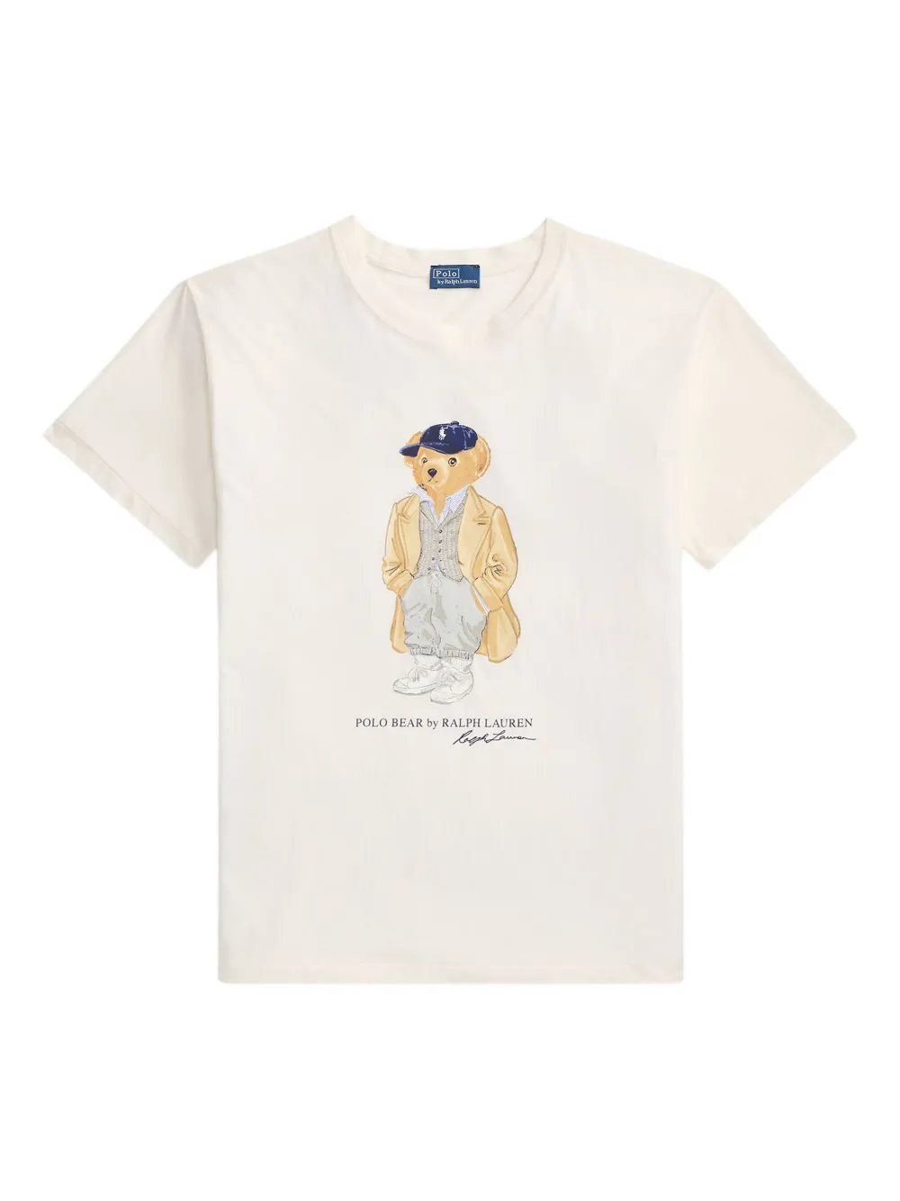 

Футболка с графичным принтом POLO RALPH LAUREN, белый