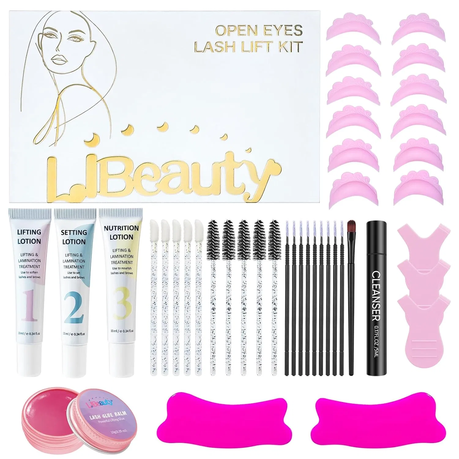 Набор для ламинирования ресниц и бровей от Libeauty Libeauty