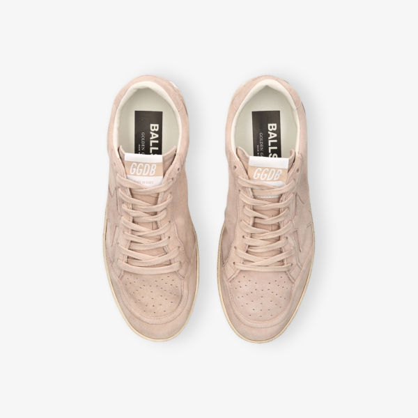 Кроссовки Golden Goose Балстар эксклюзив 2 замшевые низкие, розовый — фото 2