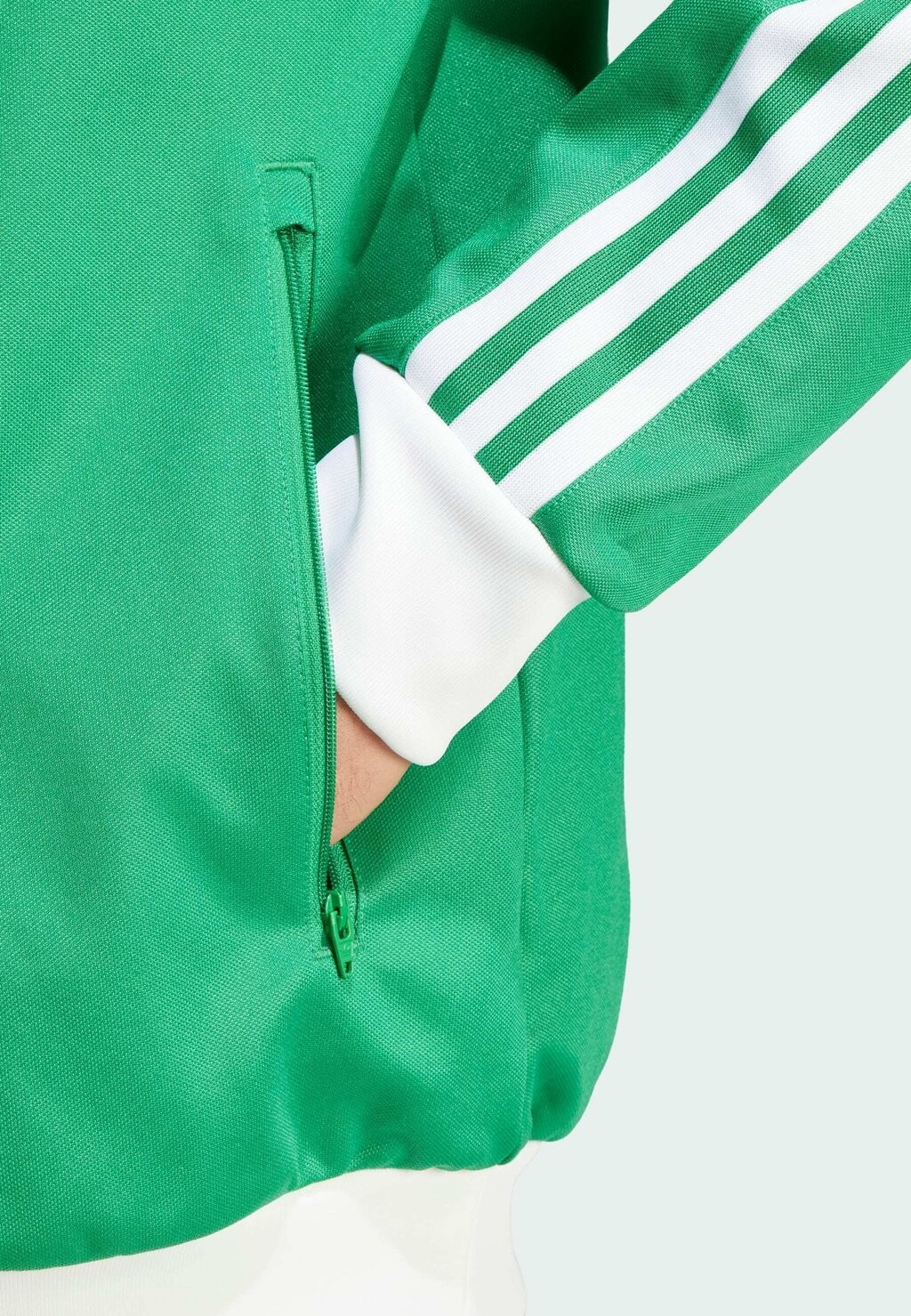 

Толстовка на молнии CLASSIC adidas Originals, зеленый