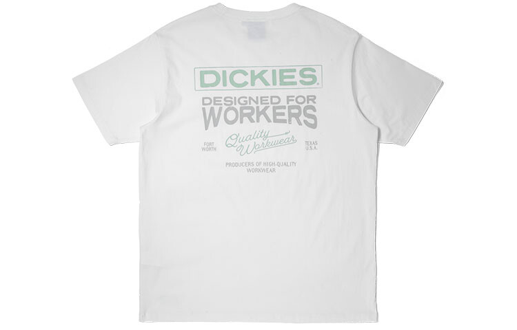 

Футболка унисекс белая Dickies, белый