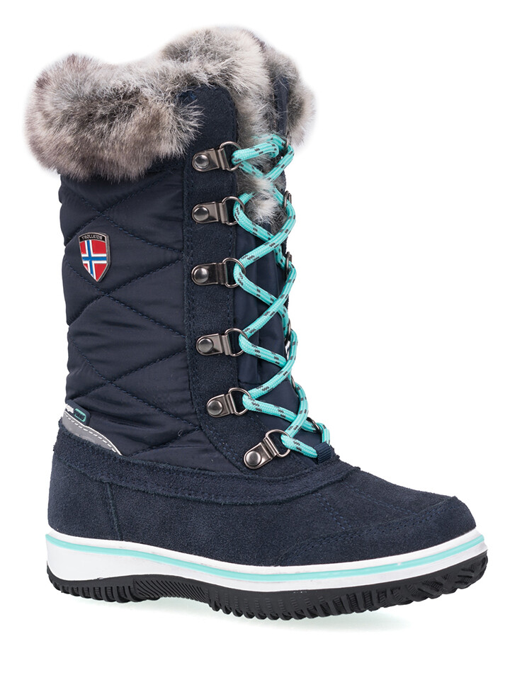 

Сапоги Trollkids Winter Holmenkollen, цвет Dunkelblau/Mint