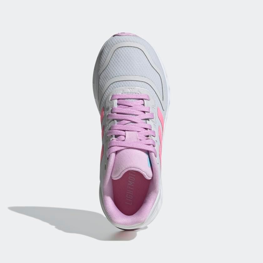 Беговые кроссовки Adidas Duramo 10 для мальчиков, розовый/серый/сиреневый — фото 3