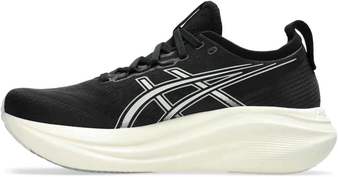 Мужские беговые кроссовки ASICS Gel-Nimbus 27, черный/серый — фото 4